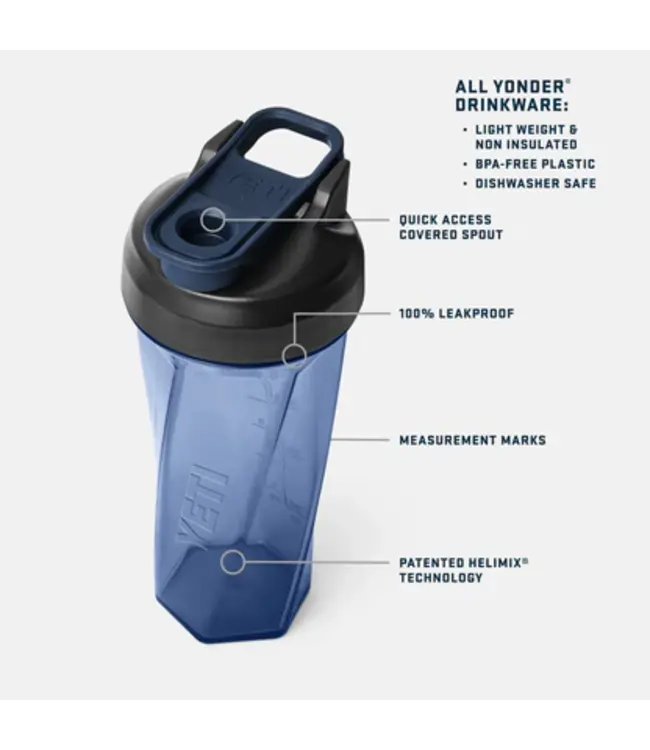 YETI INTL Yonder 27 oz Shaker Bottle Royal Blue