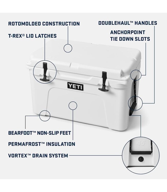 Tundra 45 Hard Cooler Ultramarine Violet