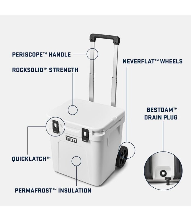 Roadie 48 Wheeled Cooler Firefly Yellow