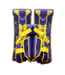 SUPREME SHADOW SENIOR GOALIE PADS - DEMO LARGE - PURPLE/YELLOW