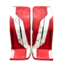 SUPREME SHADOW SENIOR GOALIE PADS - DEMO SMALL - RED/WHITE