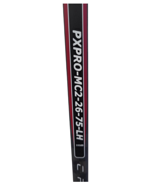 TRUE PRO STOCK GOAL STICK- MAROON 9x3 26"