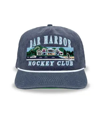 CELLY HOCKEY  CO. CELLY HOCKEY SNAPBACK BAR HARBOR HOCKEY CLUB (WASHED NAVY)