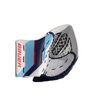 Bauer SUPREME FUSE SENIOR CATCHER - PRO SPEC - WHITE/BLUE/RED/NAVY