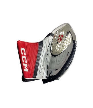 CCM EFLEX 7 SENIOR GOALIE CATCHER - PRO SPEC - WHITE/RED/BLACK
