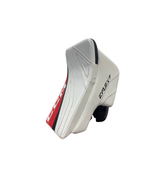 CCM EFLEX 7 SENIOR GOALIE BLOCKER- PRO SPEC - WHITE/RED/BLACK