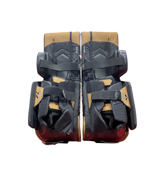 VX1 PRO CARBON SENIOR GOALIE PADS - PRO SPEC - RETRO