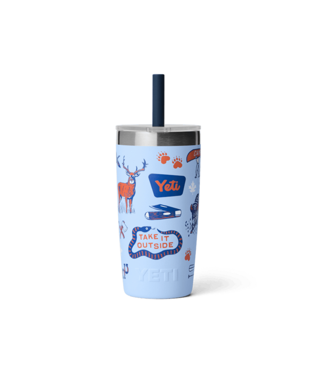 Rambler Jr 10 oz Tumbler Big Sky Summer Camp
