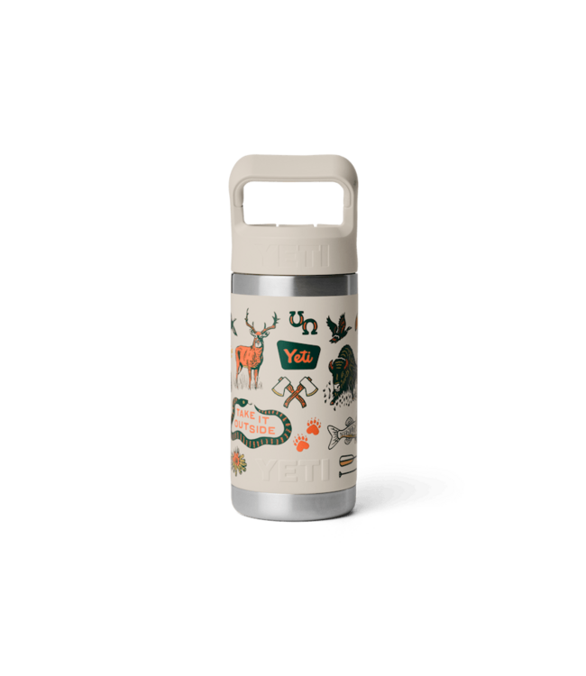 Rambler 12 oz Kids Water Bottle Cape Summer Camp