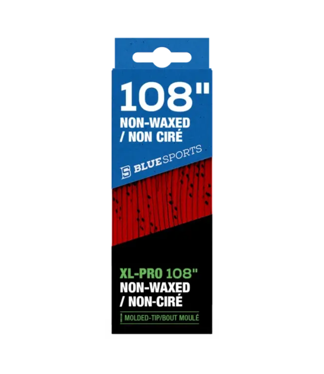 BLUE SPORTS XL PRO LACES RED