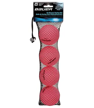 BAUER HOCKEY BALL COOL PINK 4PK