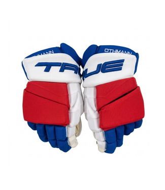 True BRENNAN OTHMANN PRO STOCK GLOVES - NEW YORK RANGERS