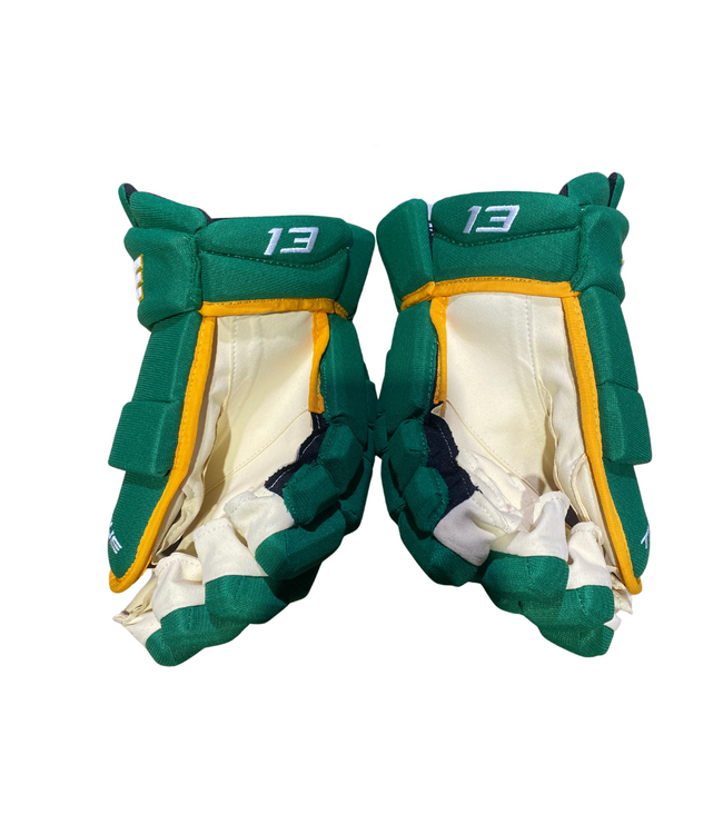 YAKOV TRENIN PRO STOCK GLOVES - MINNESOTA WILD RETRO