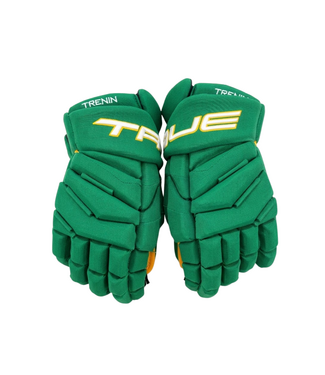 True YAKOV TRENIN PRO STOCK GLOVES - MINNESOTA WILD RETRO