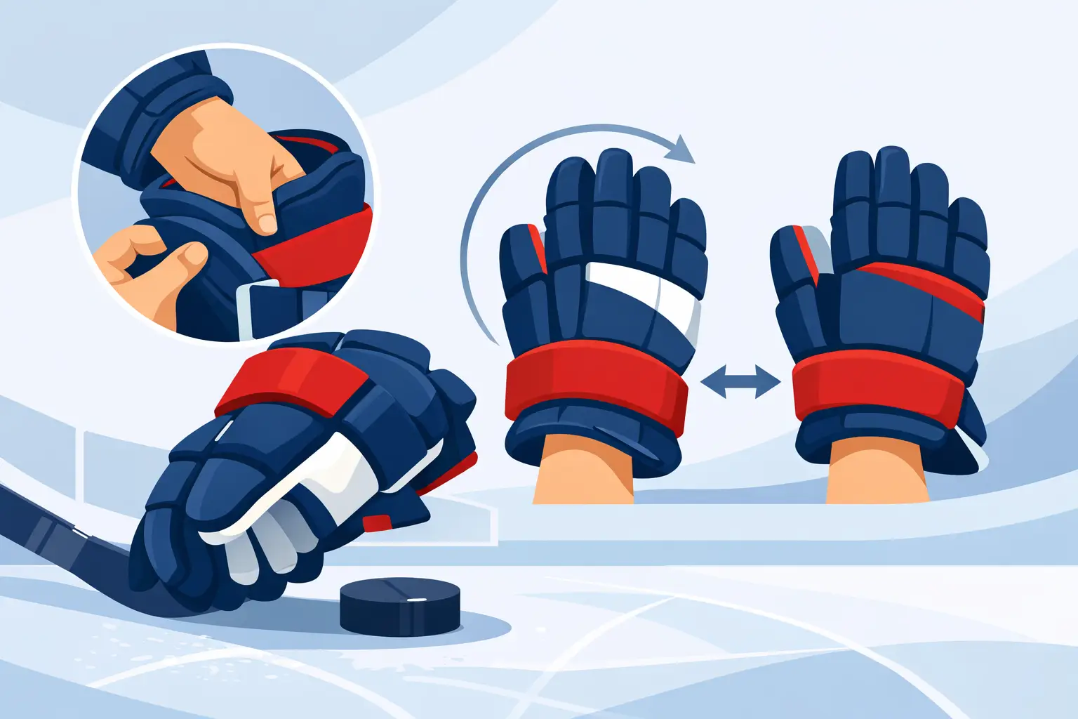 How to Fit Hockey Gloves the Right Way
