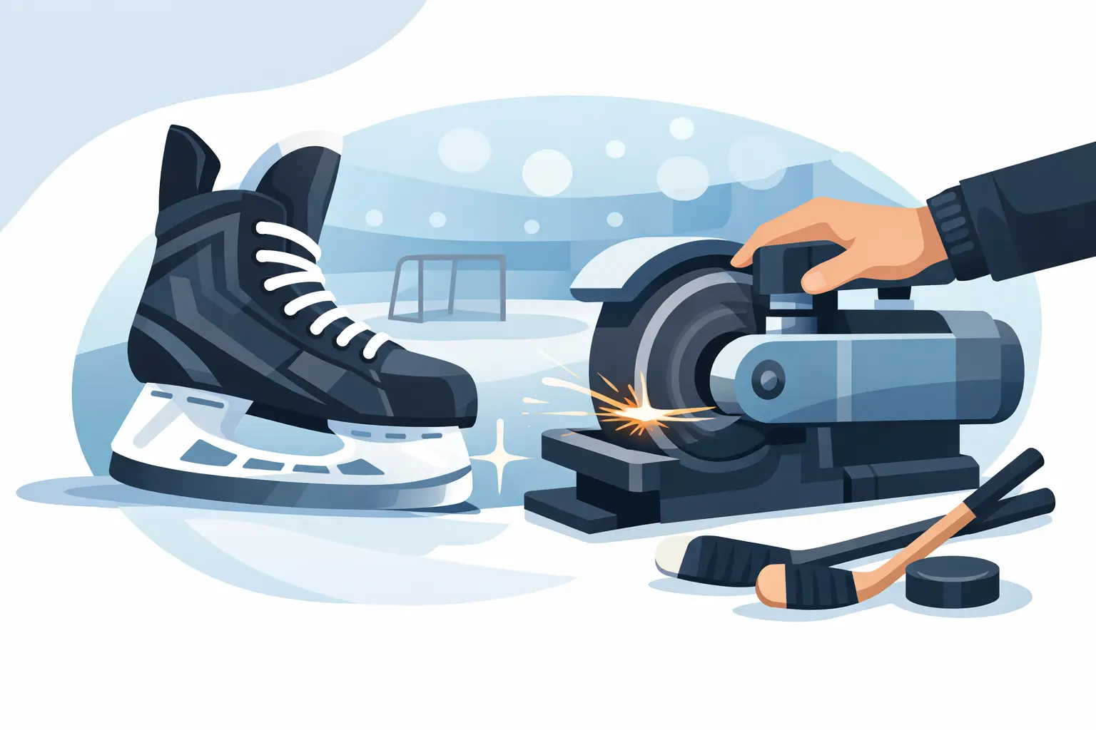 How Often Sharpen Hockey Skates?