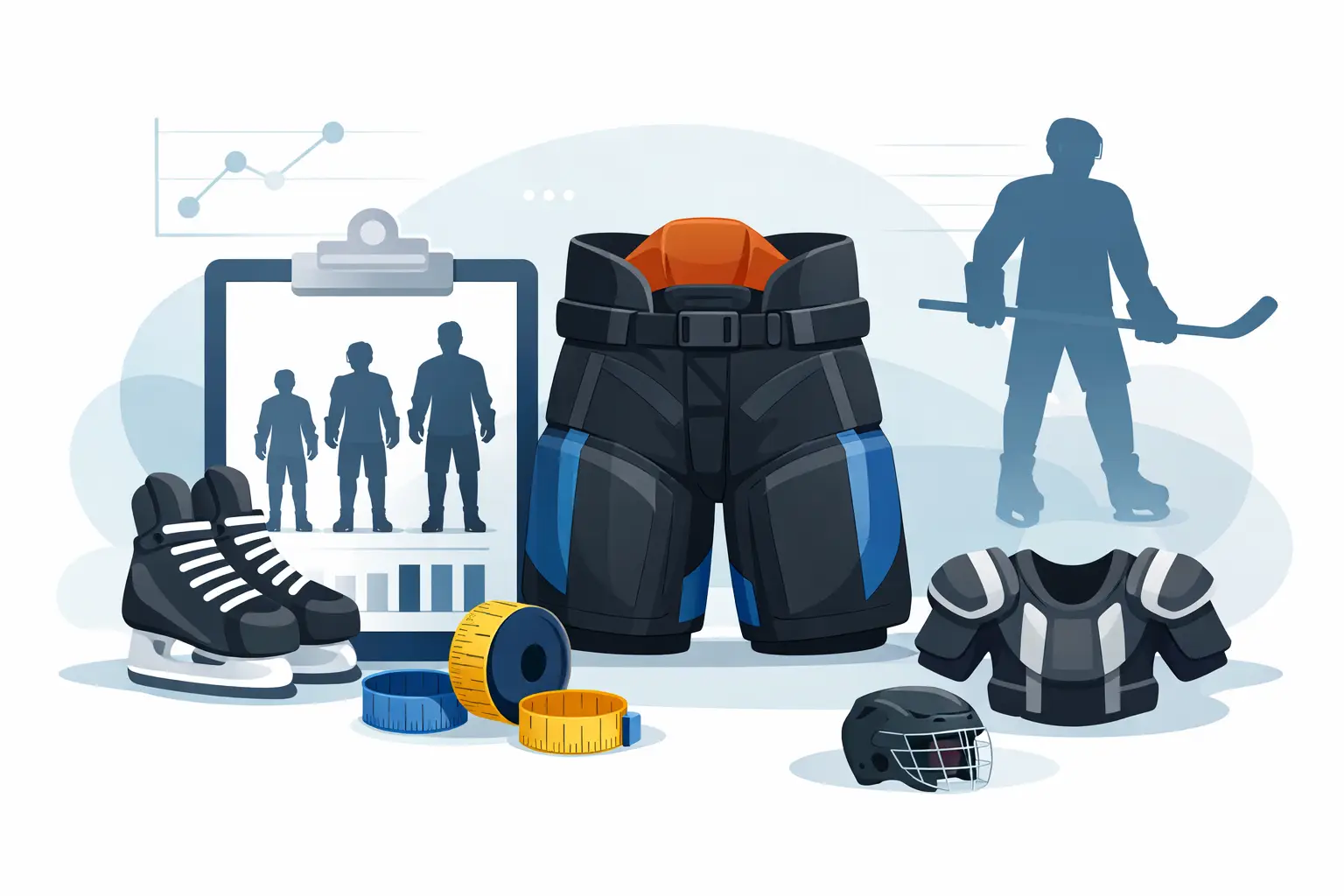 Hockey Pants Size Chart and Fit Guide