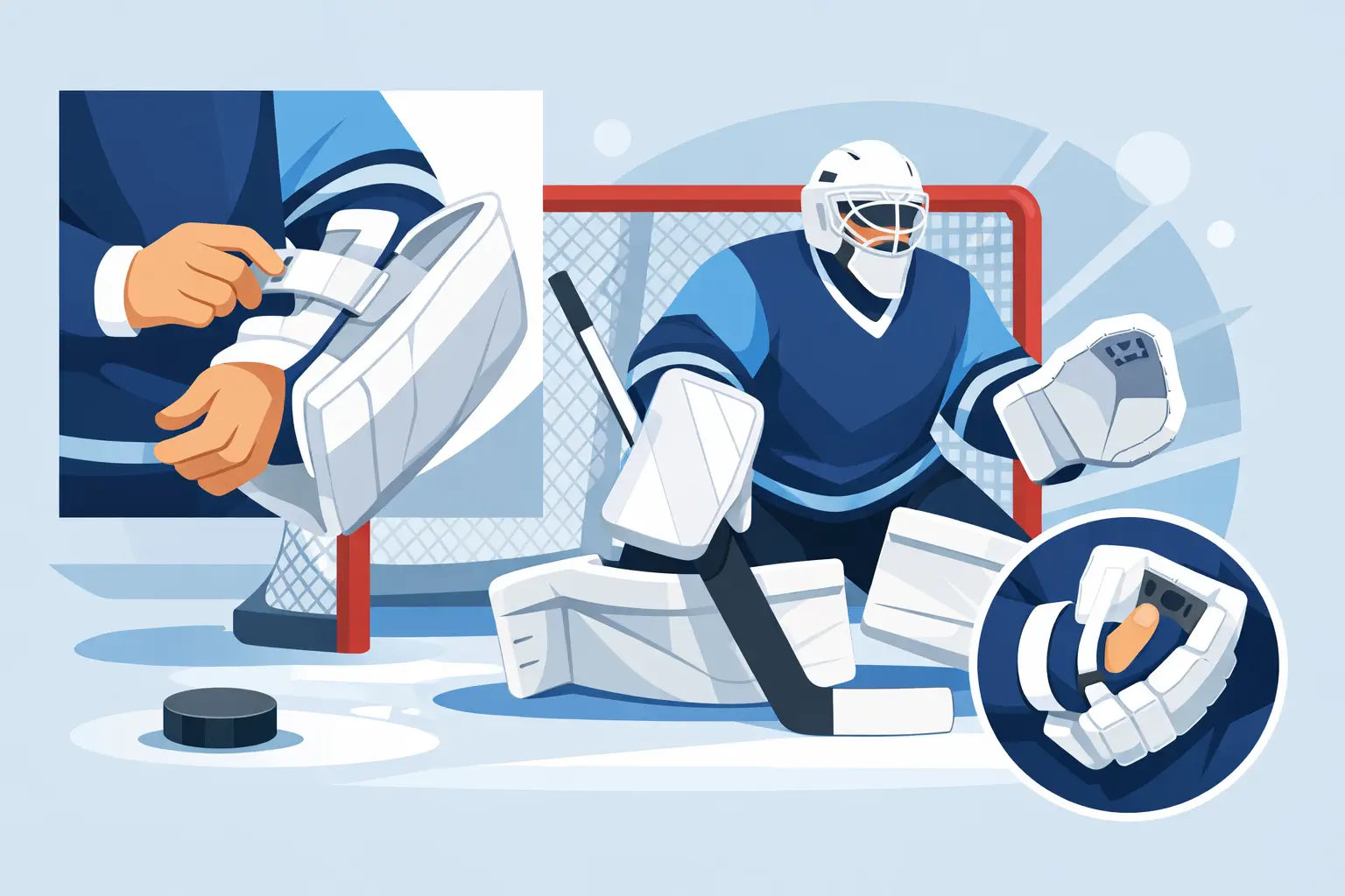 How to Fit A Goalie Blocker Properly