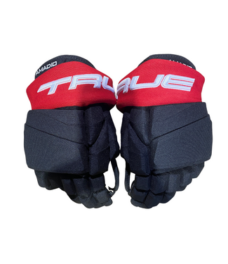 True MIKE AMADIO PRO STOCK GLOVES - OTTAWA SENATORS