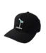 S26 BAUER GOLF FLAG HAT SR BLACK