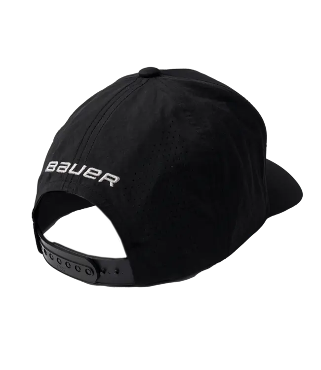 S26 BAUER GOLF FLAG HAT SR BLACK