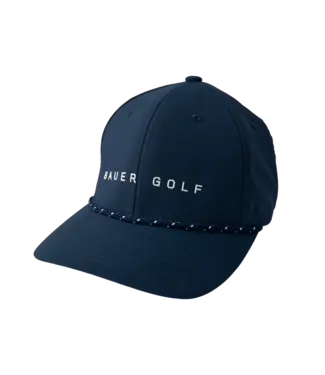S26 BAUER GOLF ROPE SNAPBACK SR NAVY