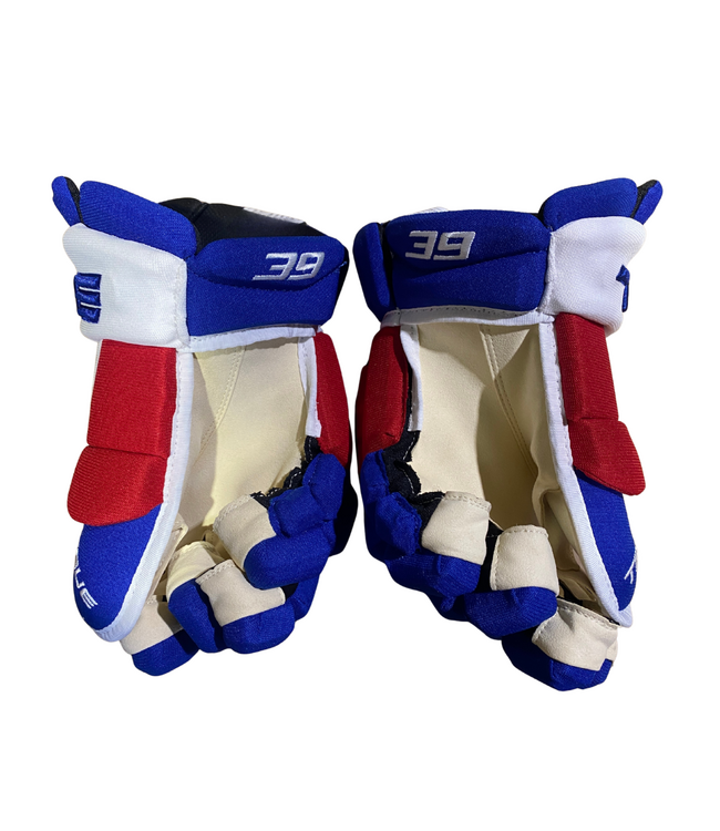 SAM CARRICK PRO STOCK GLOVES - NEW YORK RANGERS