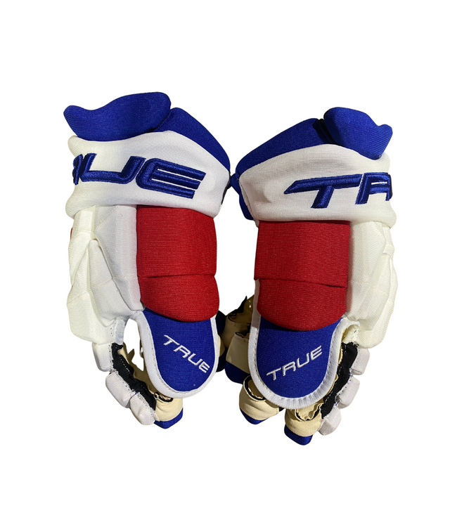 SAM CARRICK PRO STOCK GLOVES - NEW YORK RANGERS