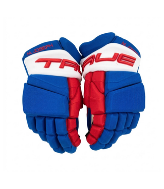 True MATHIEU JOSEPH PRO STOCK GLOVES - ST.LOUIS BLUES RETRO