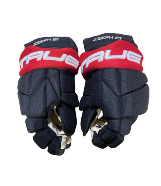 True MATHIEU JOSEPH PRO STOCK GLOVES - OTTAWA SENATORS