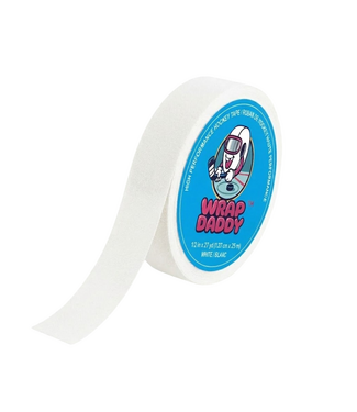 Wrap Daddy Wrap Daddy White Cloth Hockey Tape 1"