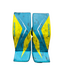 VAPOR FLYLITE SENIOR GOALIE PADS- DEMO LARGE - TEAL YELLOW