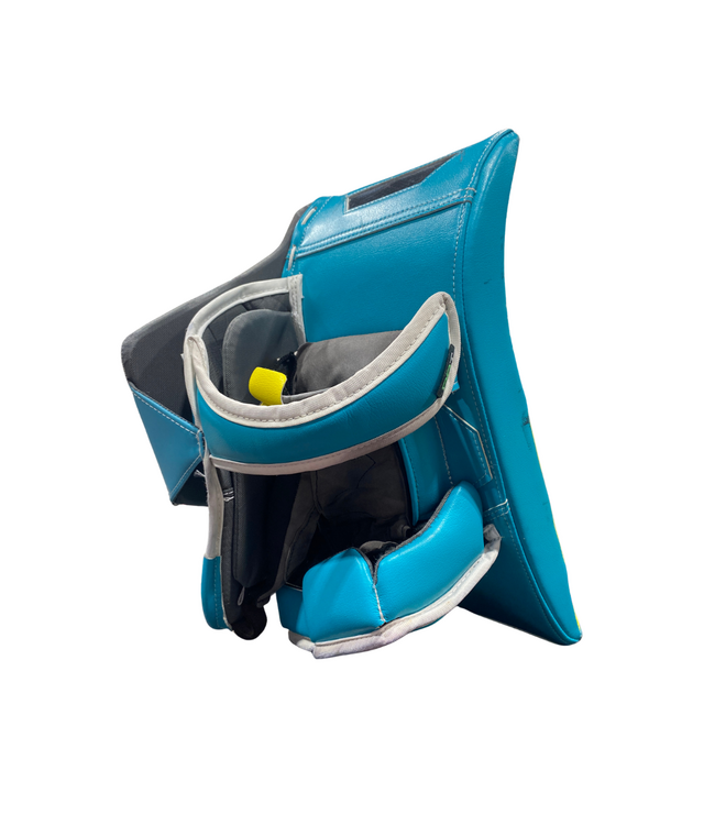 VAPOR FLYLITE SENIOR BLOCKER - DEMO REGULAR - TEAL YELLOW