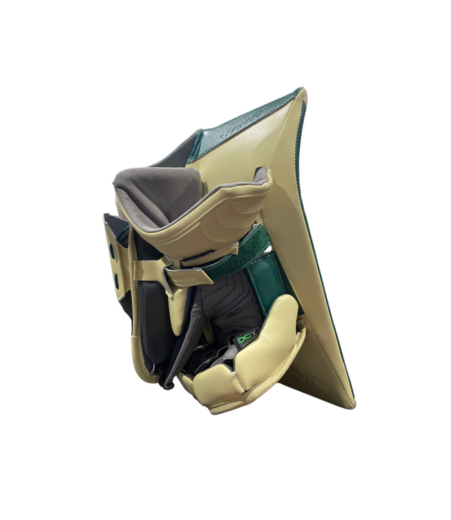 VAPOR FLYLITE SENIOR BLOCKER - PRO SPEC REGULAR - TAN/GREEN
