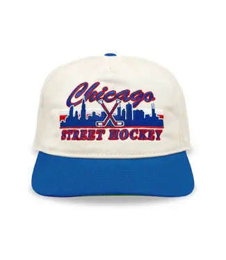 CELLY HOCKEY  CO. CHICAGO STREET HOCKEY CREAM SNAPBACK