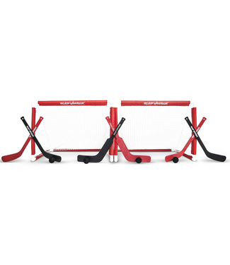 ROAD WARRIOR ROAD WARRIOR DELUXE MINI HOCKEY GOAL SET
