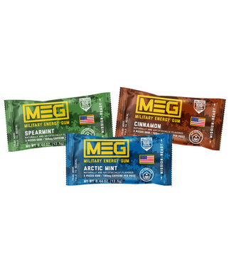 Big League Chew MEG Military Energy Gum 5-Piece Pouch