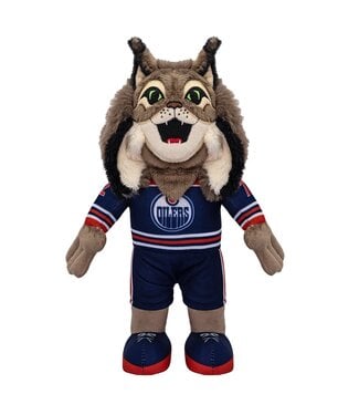 BLEACHER CREATURES EDMONTON OILERS HUNTER MASCOT PLUSH