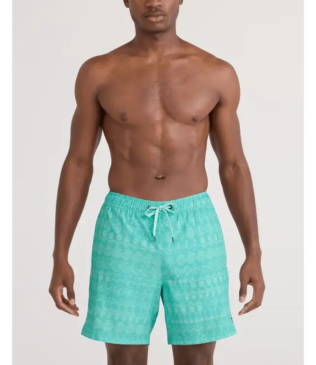 SAXX OH BUOY 2N1 VOLLEY 7" SWIM SHORT