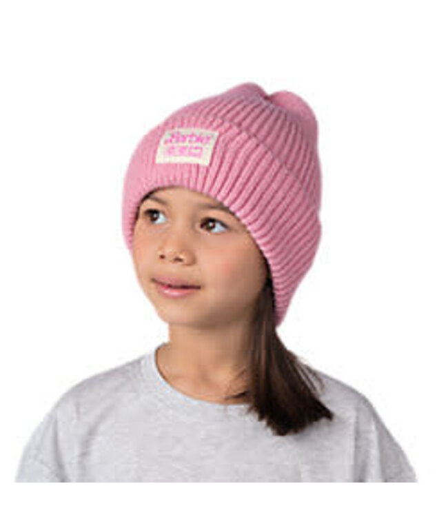 CCM x BARBIE PITAYA PINK CUFFED BEANIE YTH