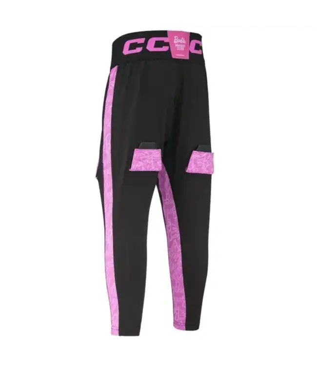 CCM X BARBIE BASELAYER PINK KIT YTH