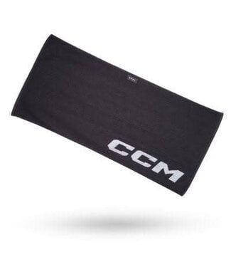 CCM BLACK BATH TOWEL  OSFA