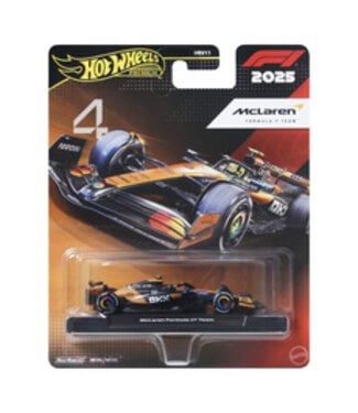 Orb- Curiosities Sensory Toys HotWheels F1 - Mclaren (Norris) Car