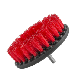 Chemical Guys Carpet Brush with Drill Attachment Heavy Duty (Red)