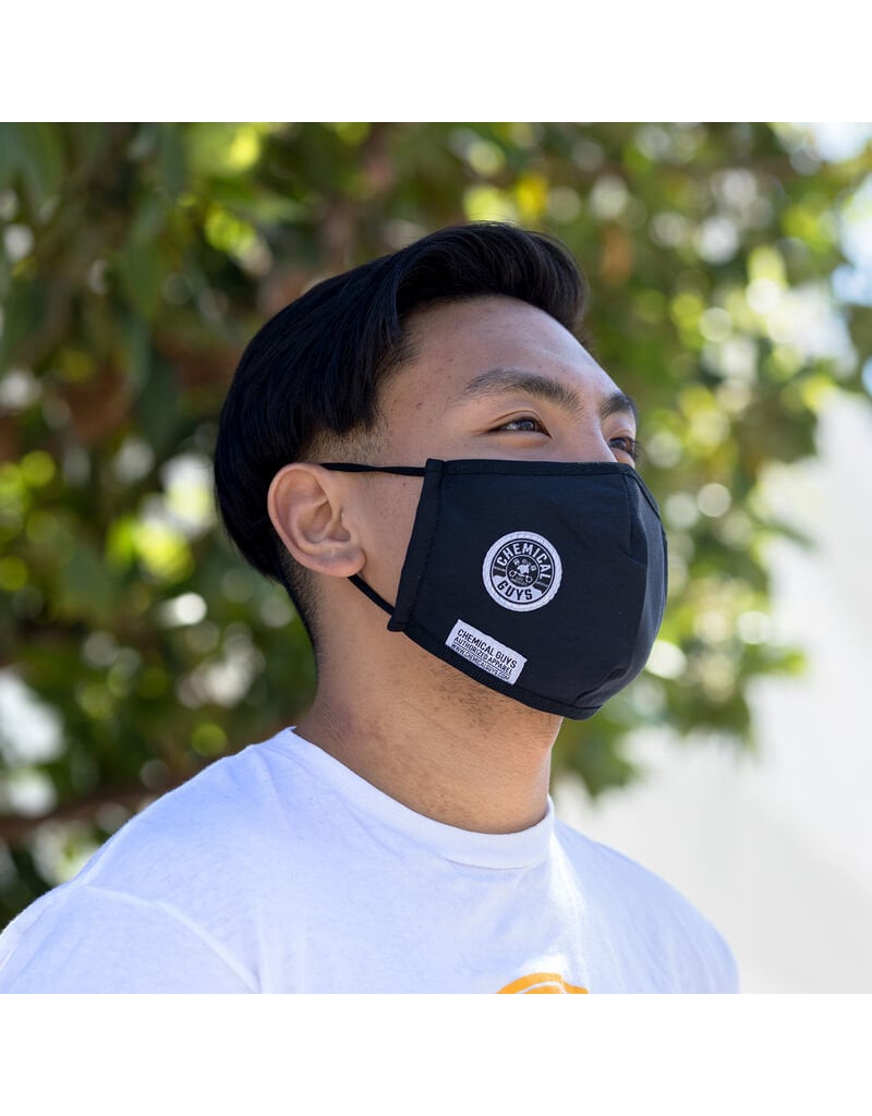 Chemical Guys Chemical Guys Black Cotton Non-Medical Face Mask