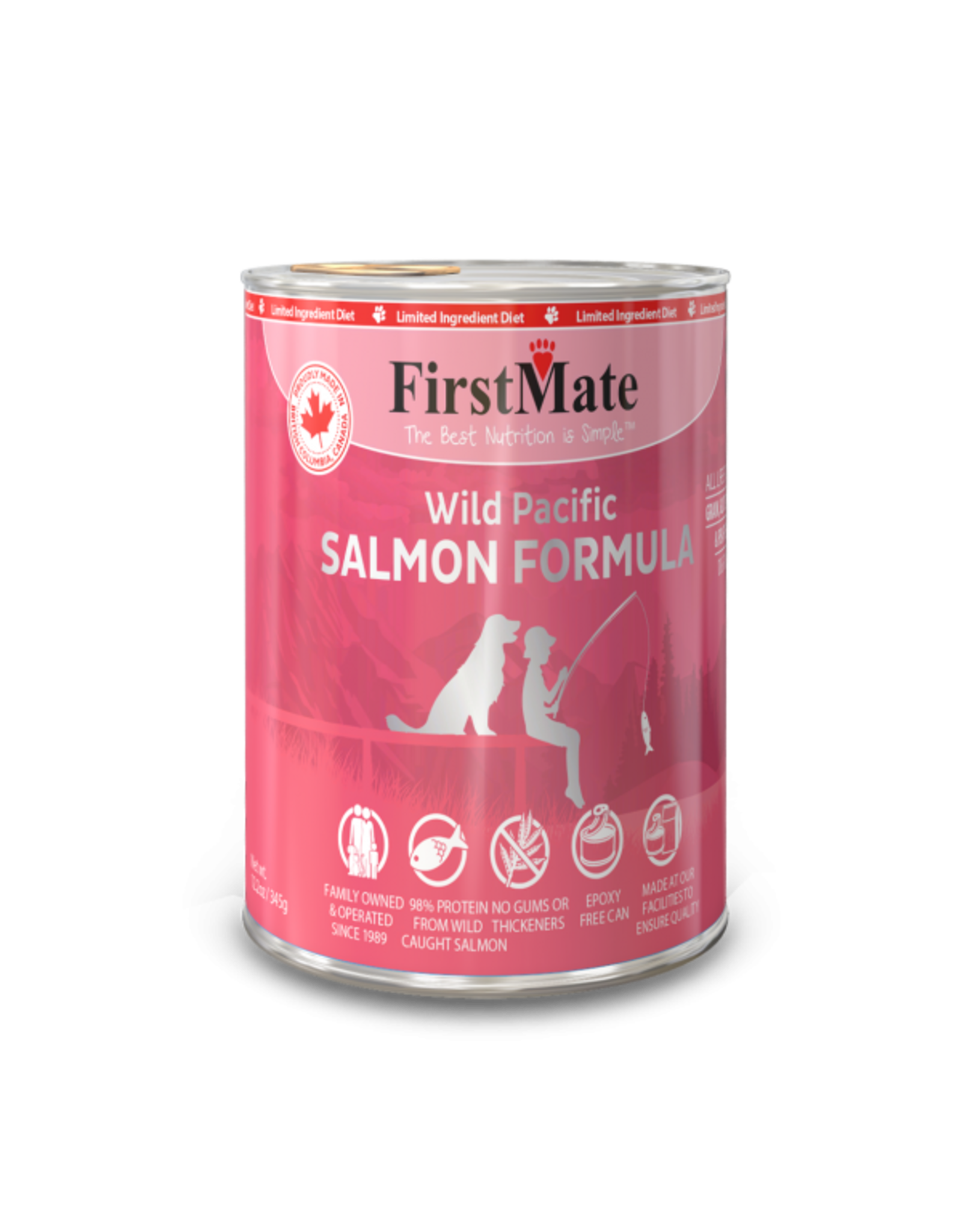 First Mate First Mate Limited Ingredient GF Salmon 12.2oz