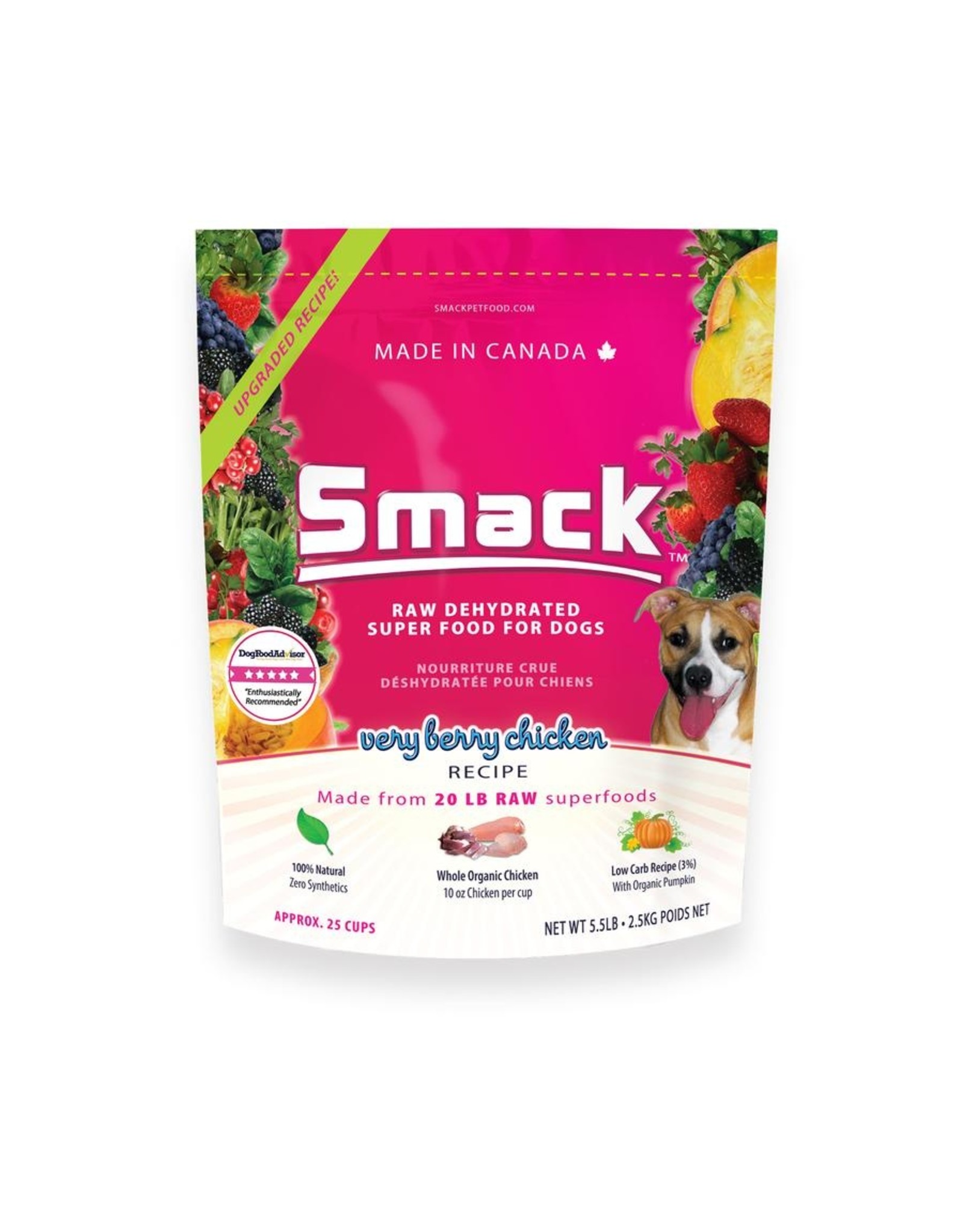 Smack Smack-Very Berry Chicken 5.5lb (2.5kg)