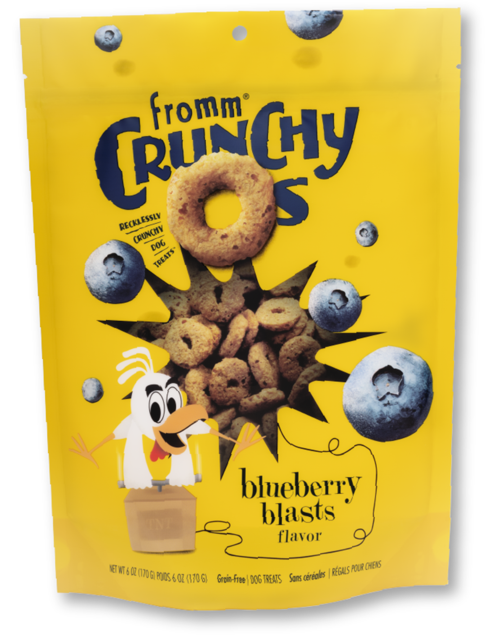 Fromm Family Pet Food Fromm Crunchy O’s Blueberry Blasts 6 oz