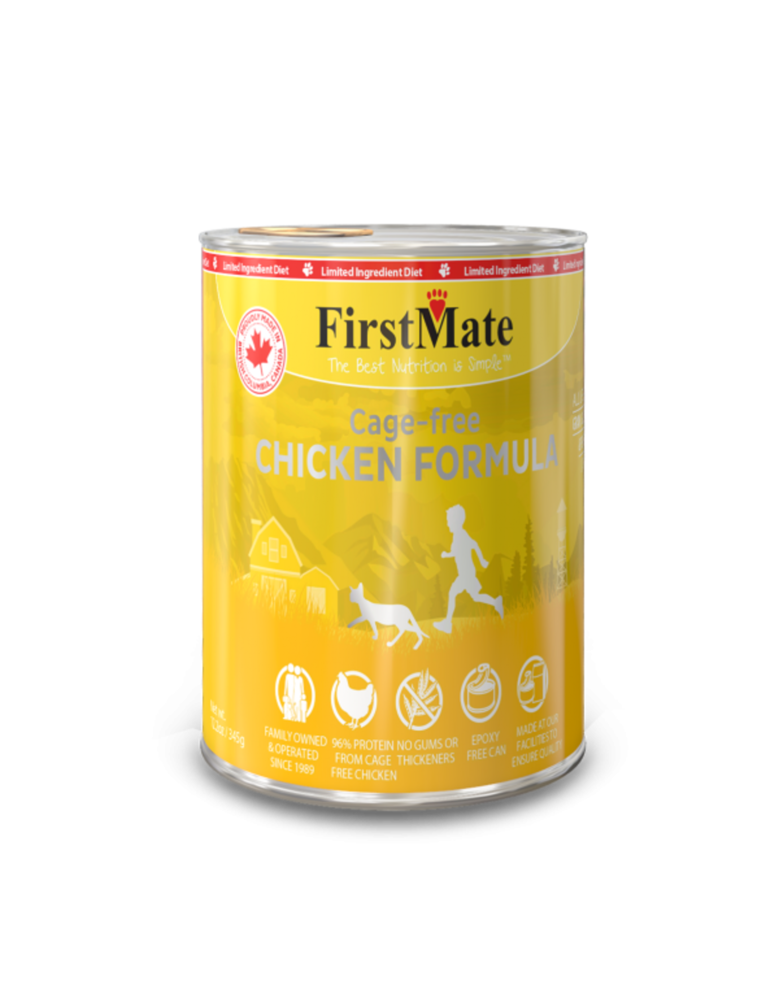 First Mate First Mate L.I.D Chicken Cat 12.2 oz