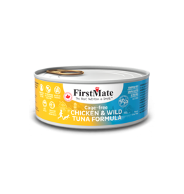 First Mate First Mate Cat GF 50/50 Cage Free Chicken/Wild Tuna 5.5oz